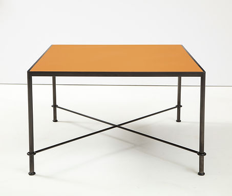 ‘Mies’ Leather Clean Top Table