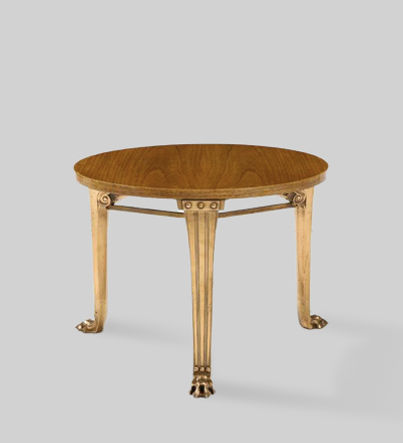 T.H. Robsjohn Gibbings 'Saridis' Tripod Walnut Table