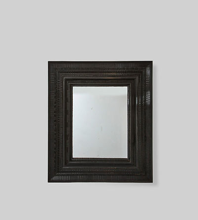 17th C. Italian Ebonized Mirror