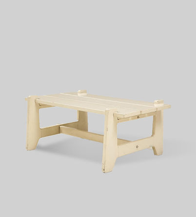 Clairitex Paris White Coffee Table