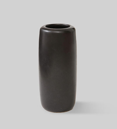 Jan Bontjes van Beek Matte Black Modern Vase