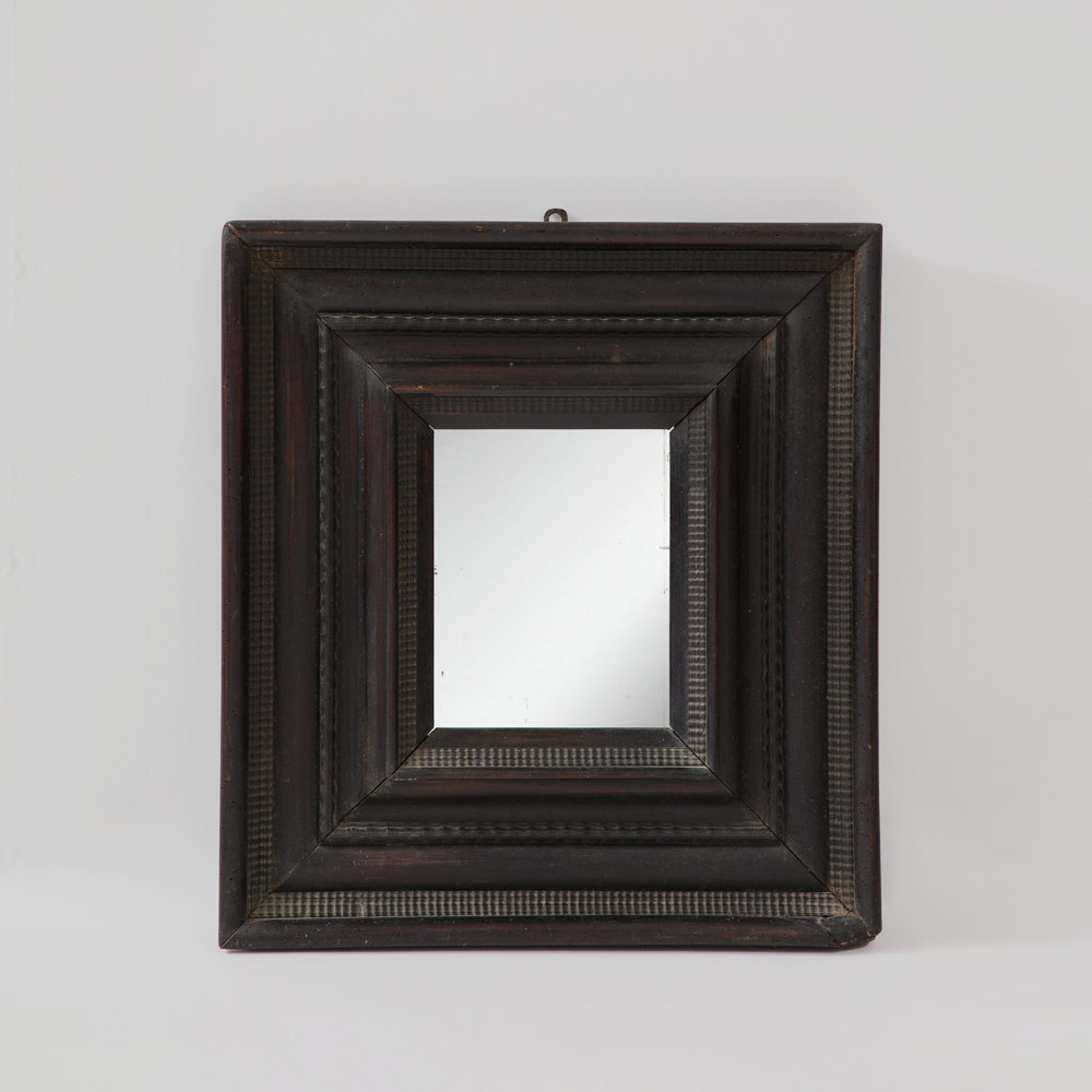 17th C. Italian Ebonized Mirror