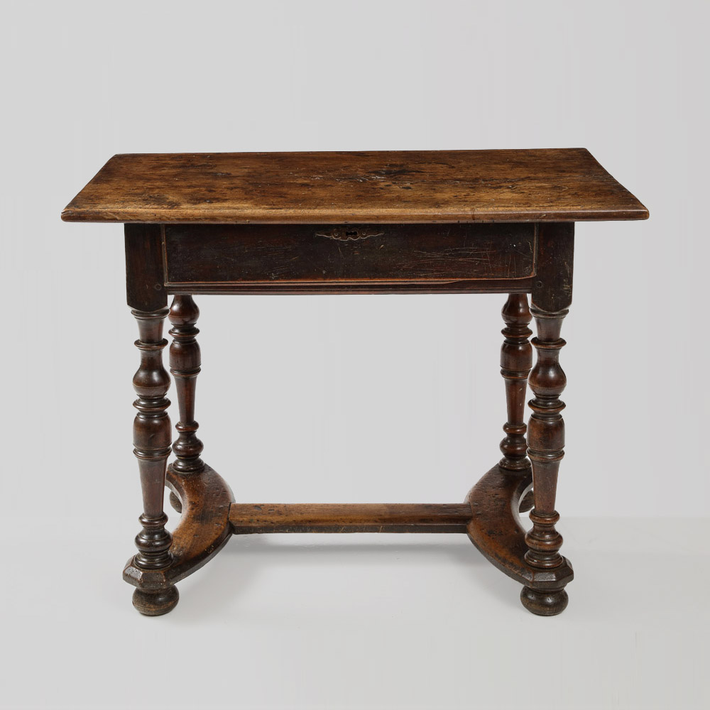 18th C. French Walnut Table