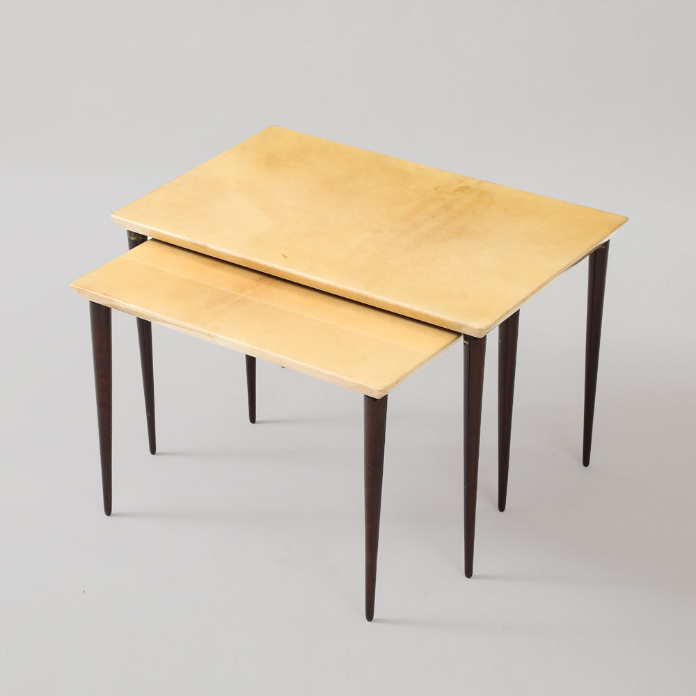Aldo Tura Nesting Tables