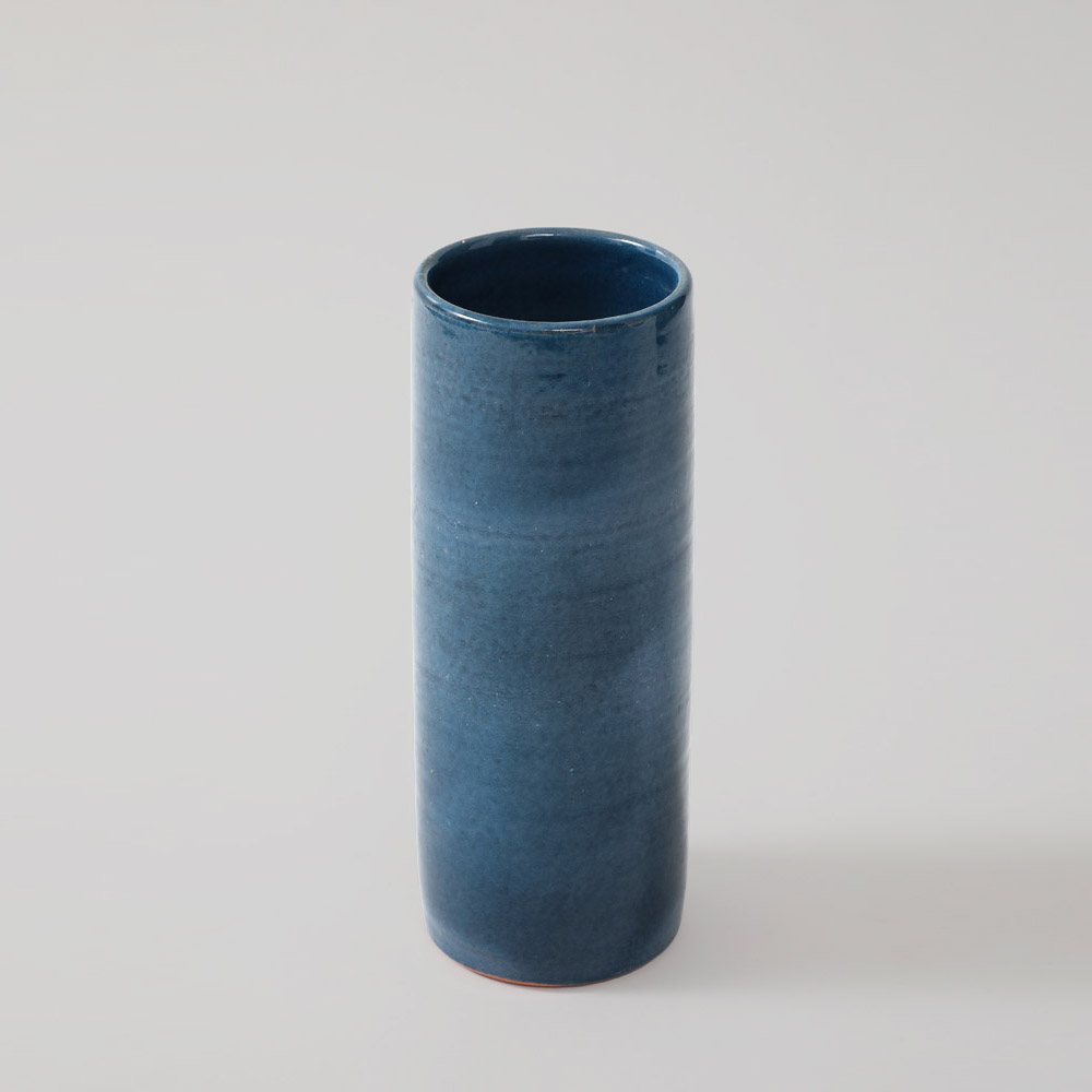 Blue Glazed Vase