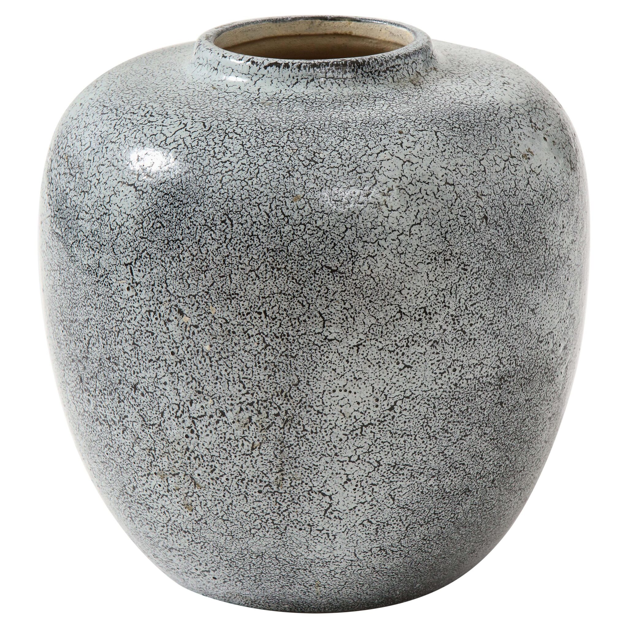 Large Vase by Robert Lallemant (1902-1954), France, circa 1940 signed: 'Lallemant’, '’Made in France’
