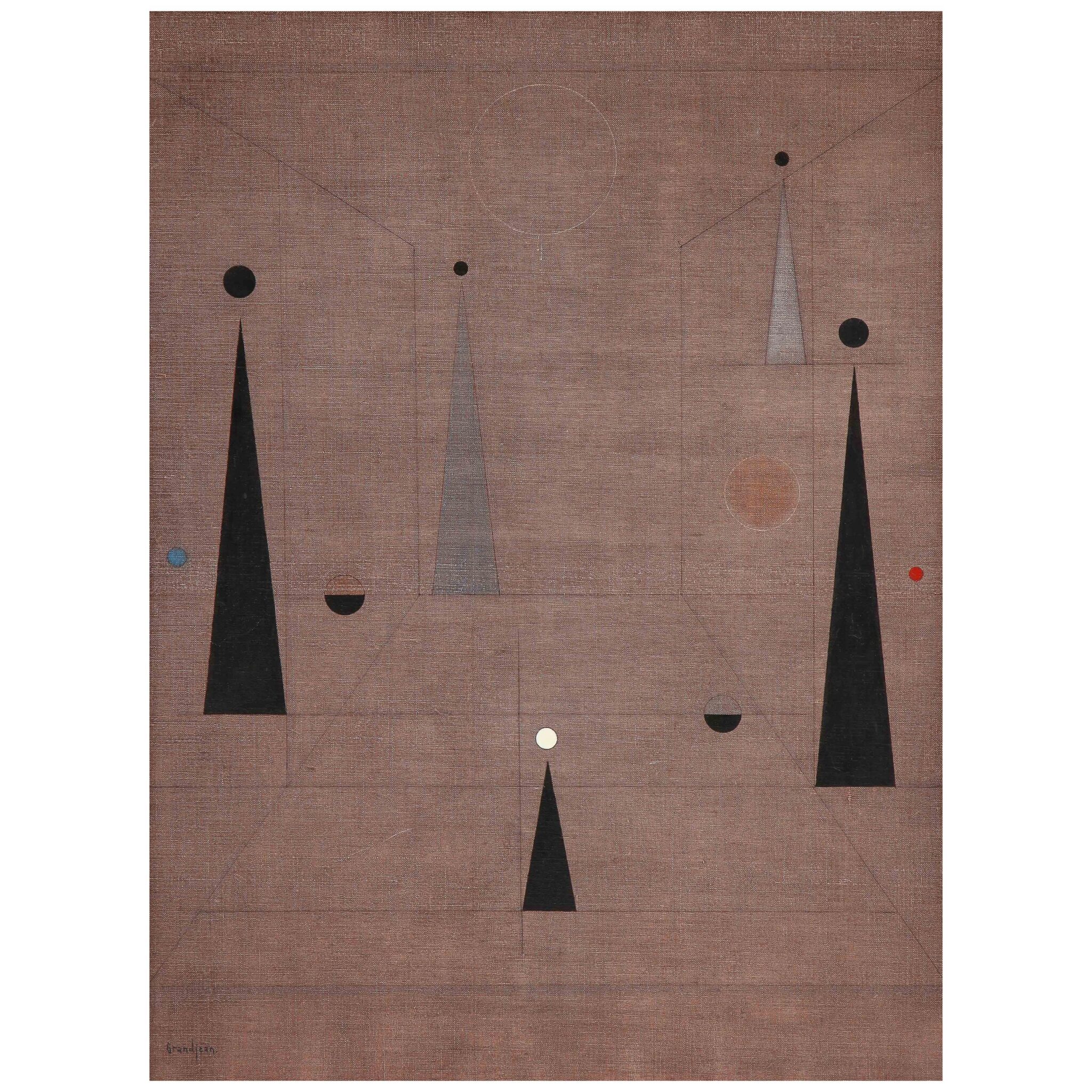 Raymond Grandjean, France, "Untitled", 1973