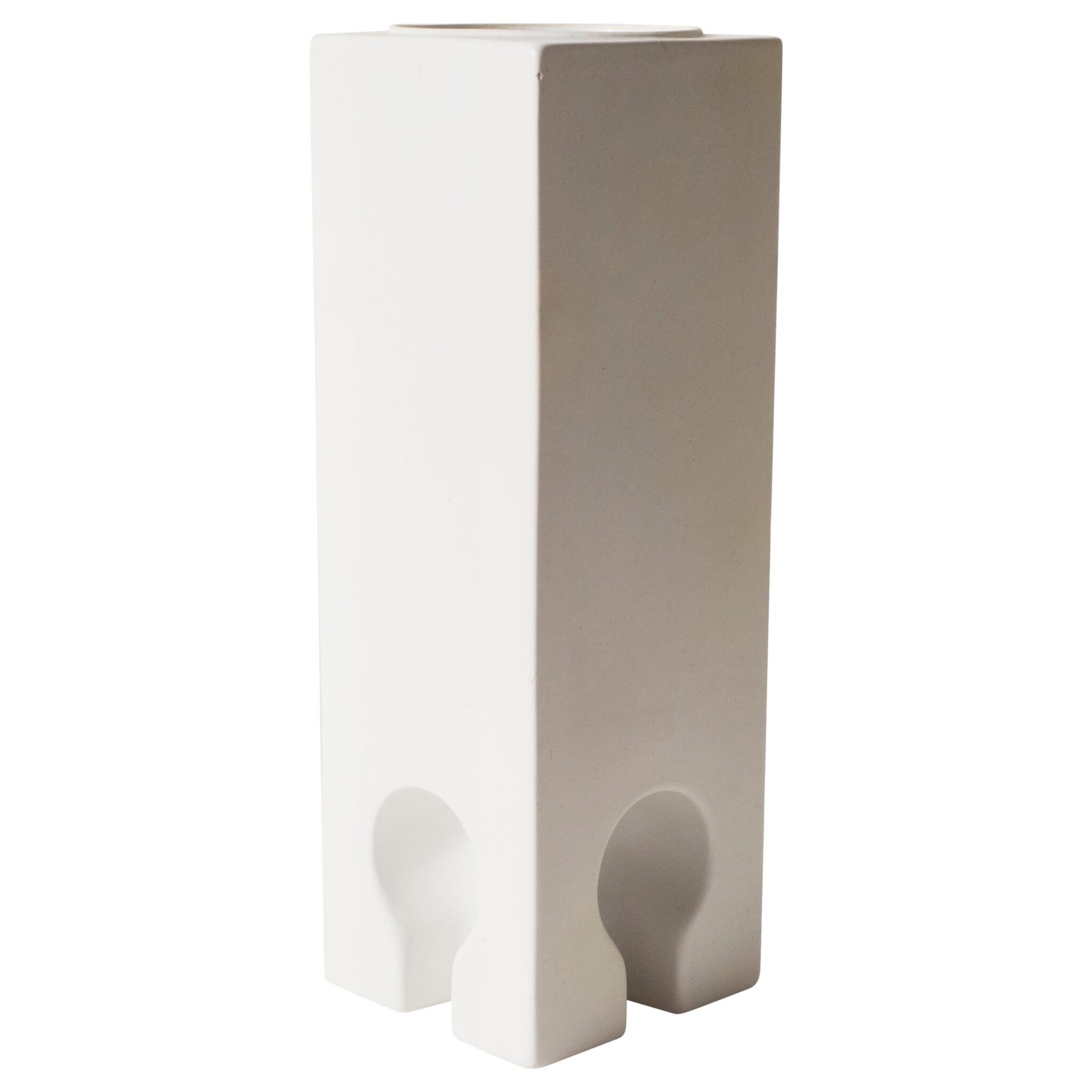 Pierre Cardin Environment Porcelain Bisque Vase, Italy, circa 1970