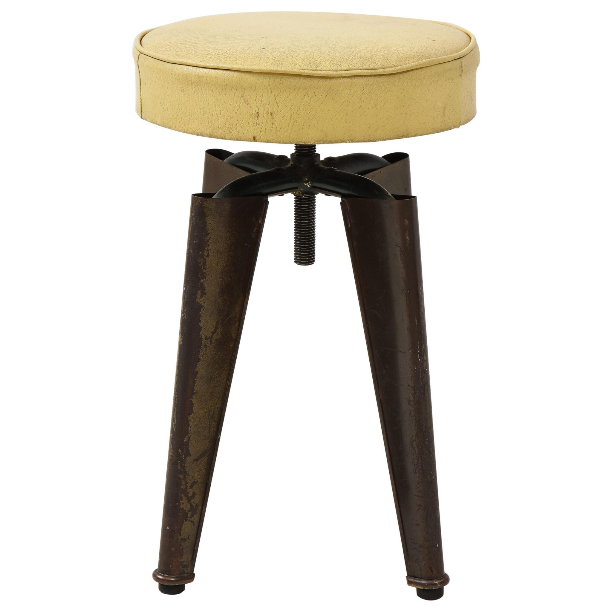 Maison Dominique, Andre Domin (1883-1962) & Marcel Geneviere (1885-1967), Clemenceau Stool, France, 1957
