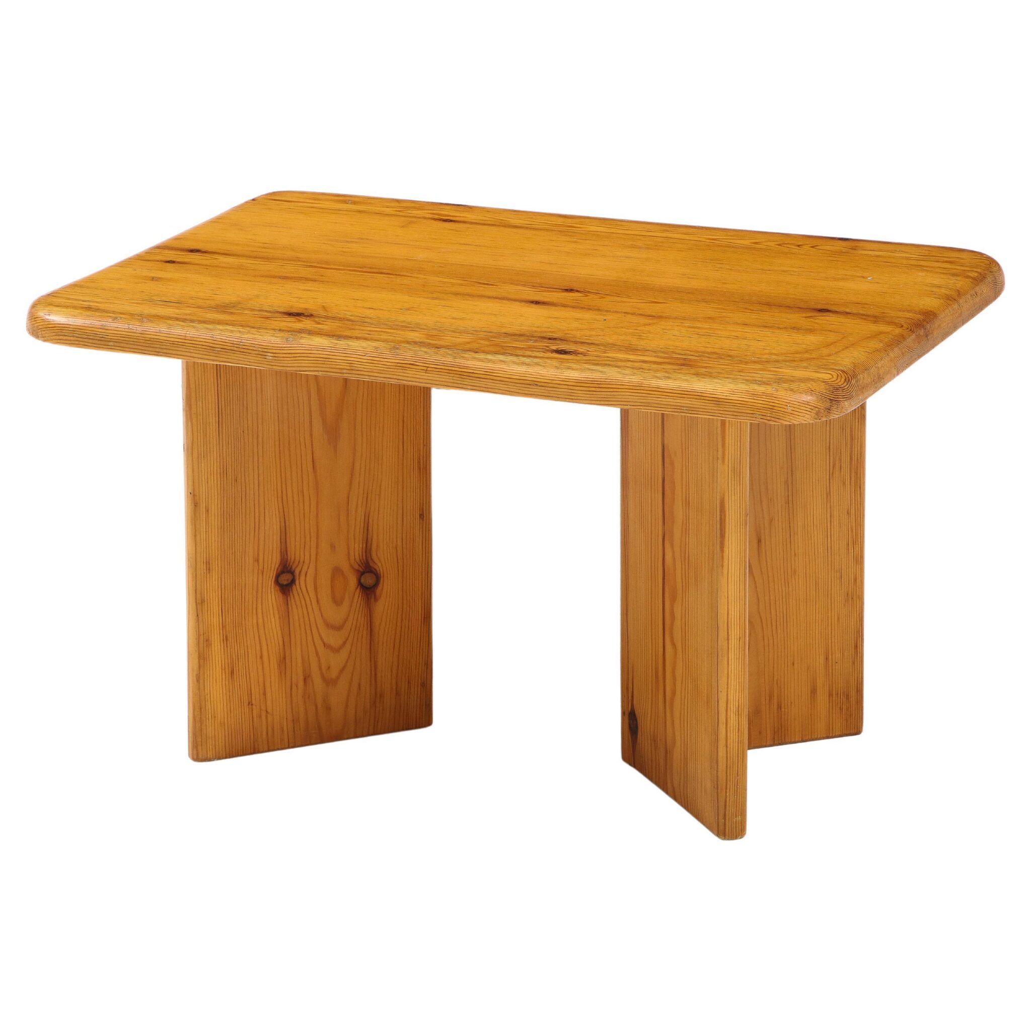 French Alpine Coffee / Side Table, 1960's