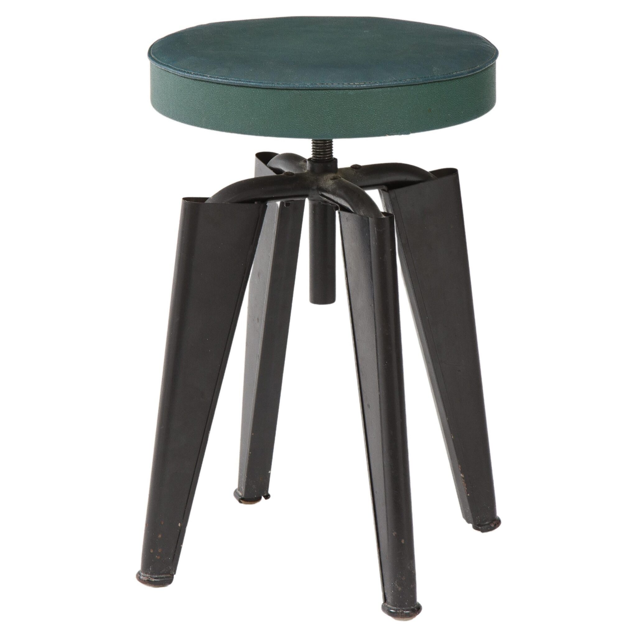 Maison Dominique 'Clemenceau' Stool, France, C. 1957