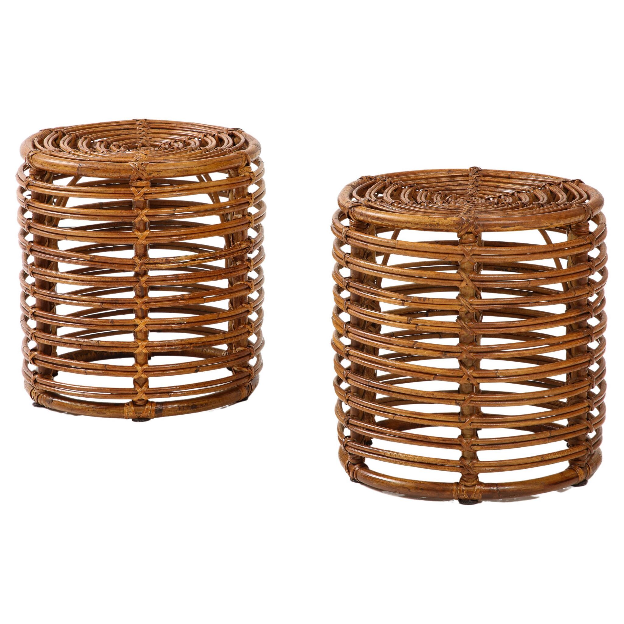 Pair of Tito Agnoli Stools