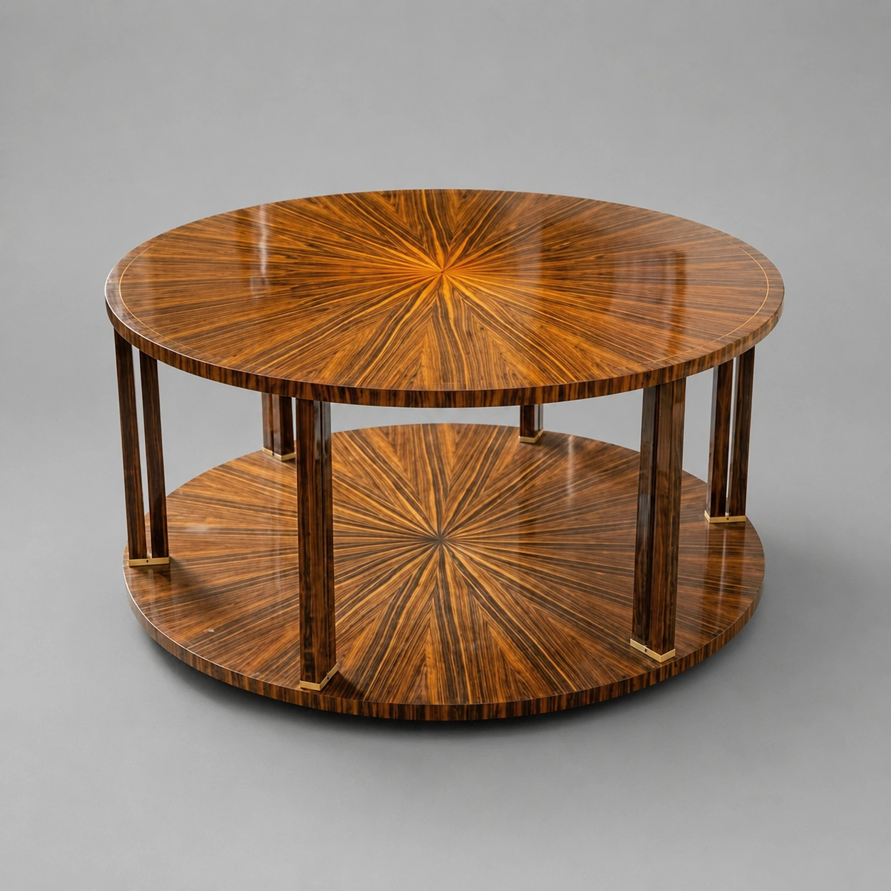 polished_wooden_coffee_table_with_starburst_grain