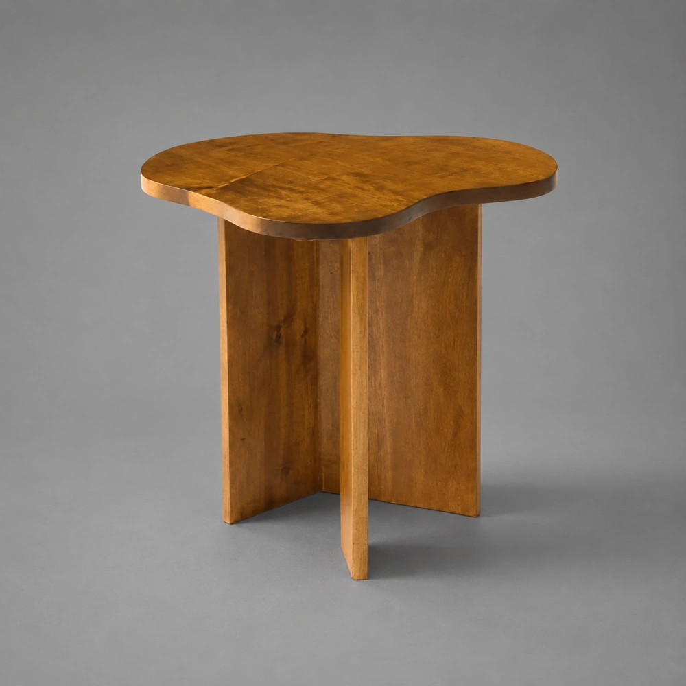 Mid-Century Modern Walnut 'Gibran' Side Table by Lance Thompson, USA