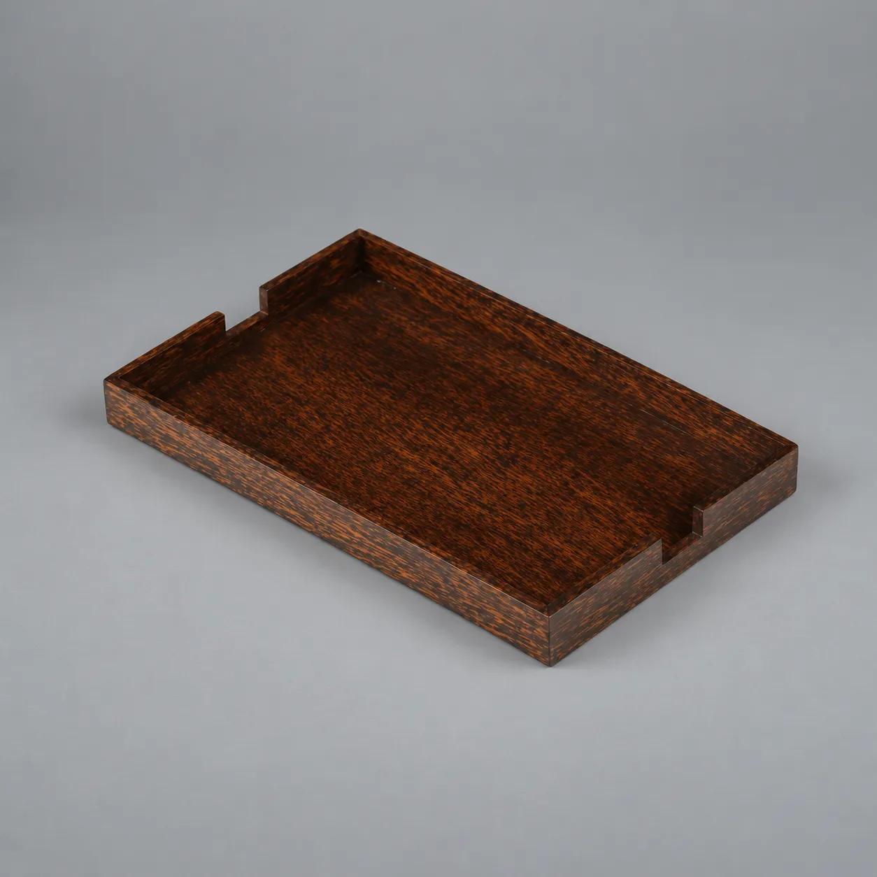 Eugene Printz Palm Wood Tray, France, 1930's